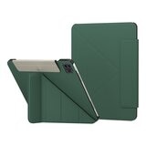 SwitchEasy Origami 全方位多角度支架保護套 iPad Air 11吋 M3 / M2 & iPad Pro 11吋 2022 M2 - 2018 & iPad Air 10.9吋 2022-20 松葉綠