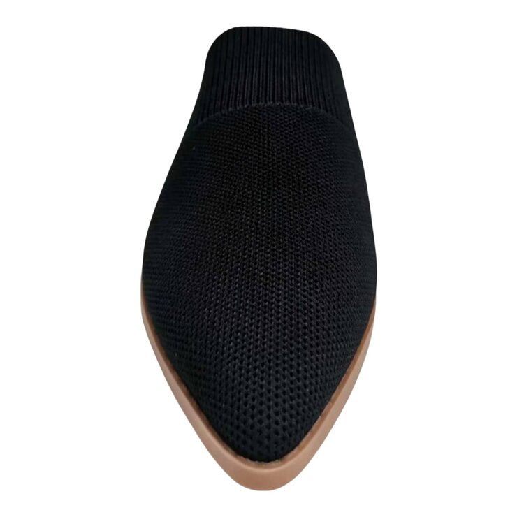 Steve Madden 女針織拖鞋 黑