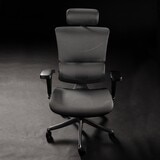 Ergoking 全功能加大網布人體工學椅附腳凳 171-Pro Plus系列 黑