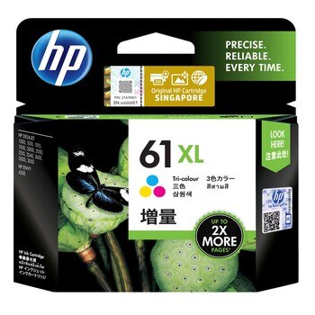 HP 61XL 高印量彩色墨水匣