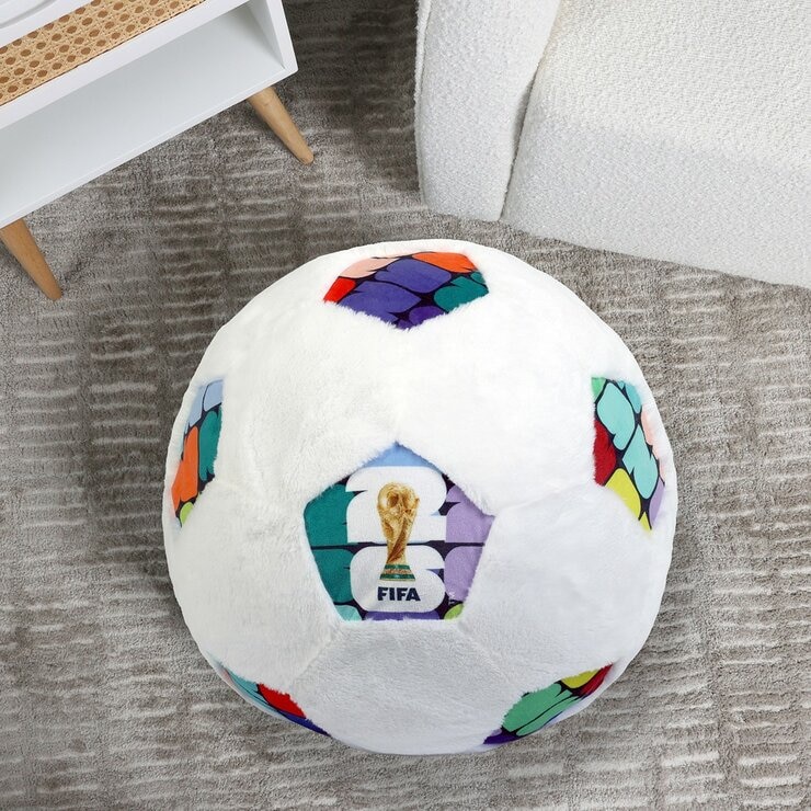 FIFA 足球造型抱枕 周長 124.4公分 彩色