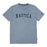Nautica 男短袖上衣 淺藍