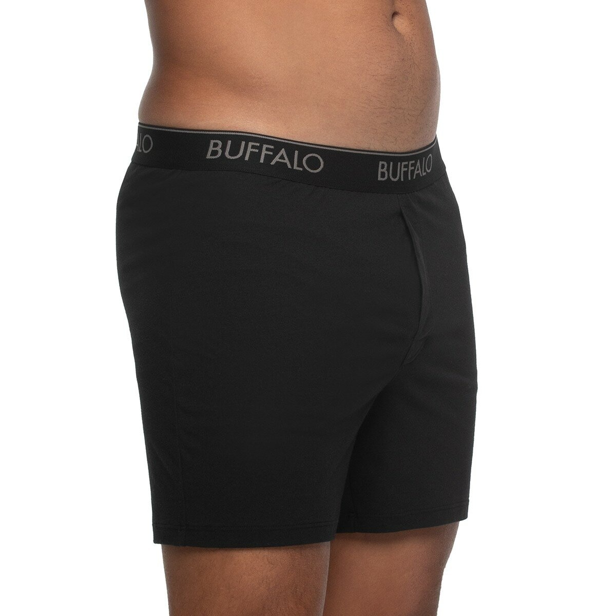 Buffalo 男針織平口內褲 5入組 L Buffalo 男針織平口內褲 5入組 L