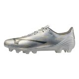Mizuno 男足球鞋 α ll SELECT P1GA256504 銀+金