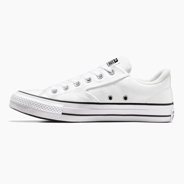 Converse 女低筒帆布鞋 白