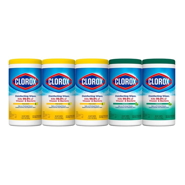 Clorox 高樂氏 萬用清潔擦拭濕巾 85張 X 5入