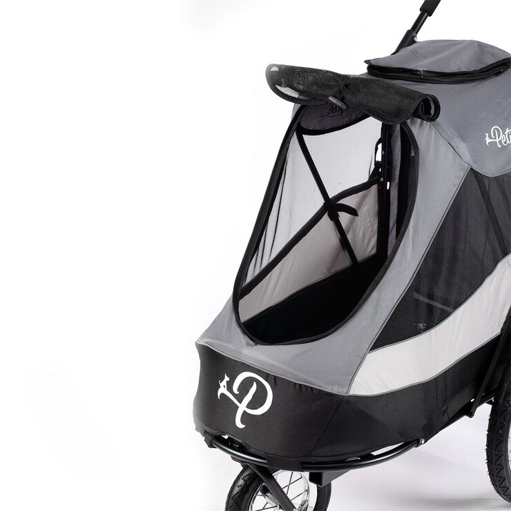 Petique Trailblazer Pet Jogger Space Gray
