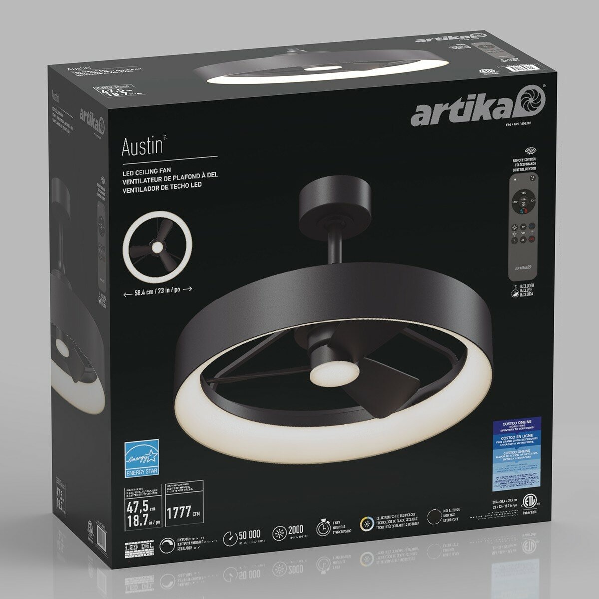 Artika Austin 23吋 LED吊扇 Artika Austin 23吋 LED吊扇