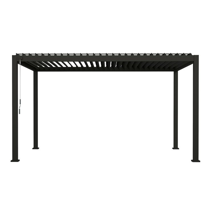 Mirador 111DA 8.8呎 X 14.4呎 戶外遮陽亭 深灰色 Mirador 111DA 8.8呎 X 14.4呎 戶外遮陽亭 深灰色