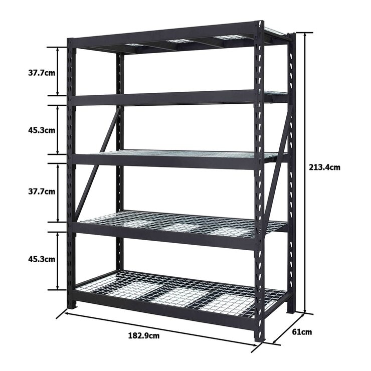 Gorilla Rack 五層強化倉儲架