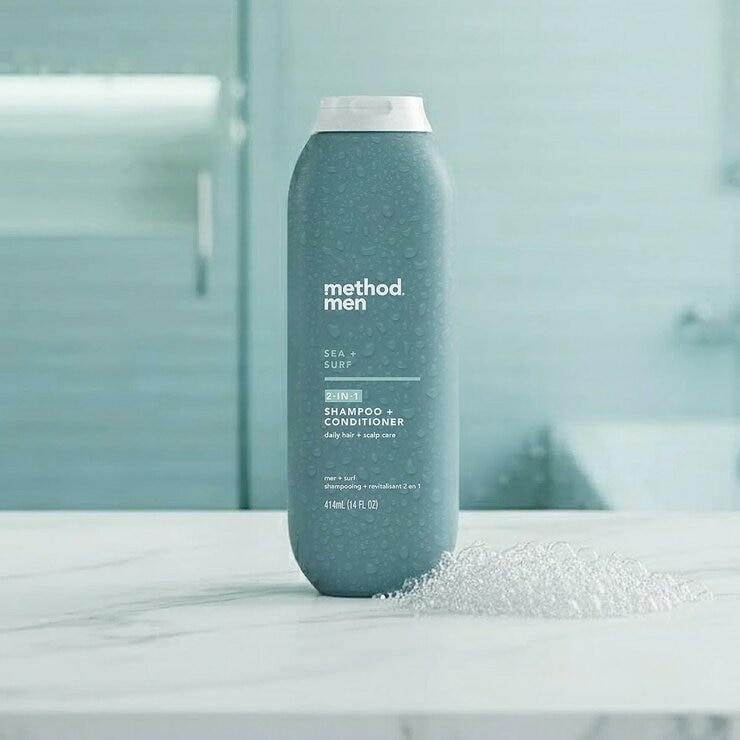 美則 男仕洗髮露 海洋衝浪 414毫升 X 3入