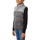 32 Degrees 兒童雙色羽絨背心 灰配色 XS