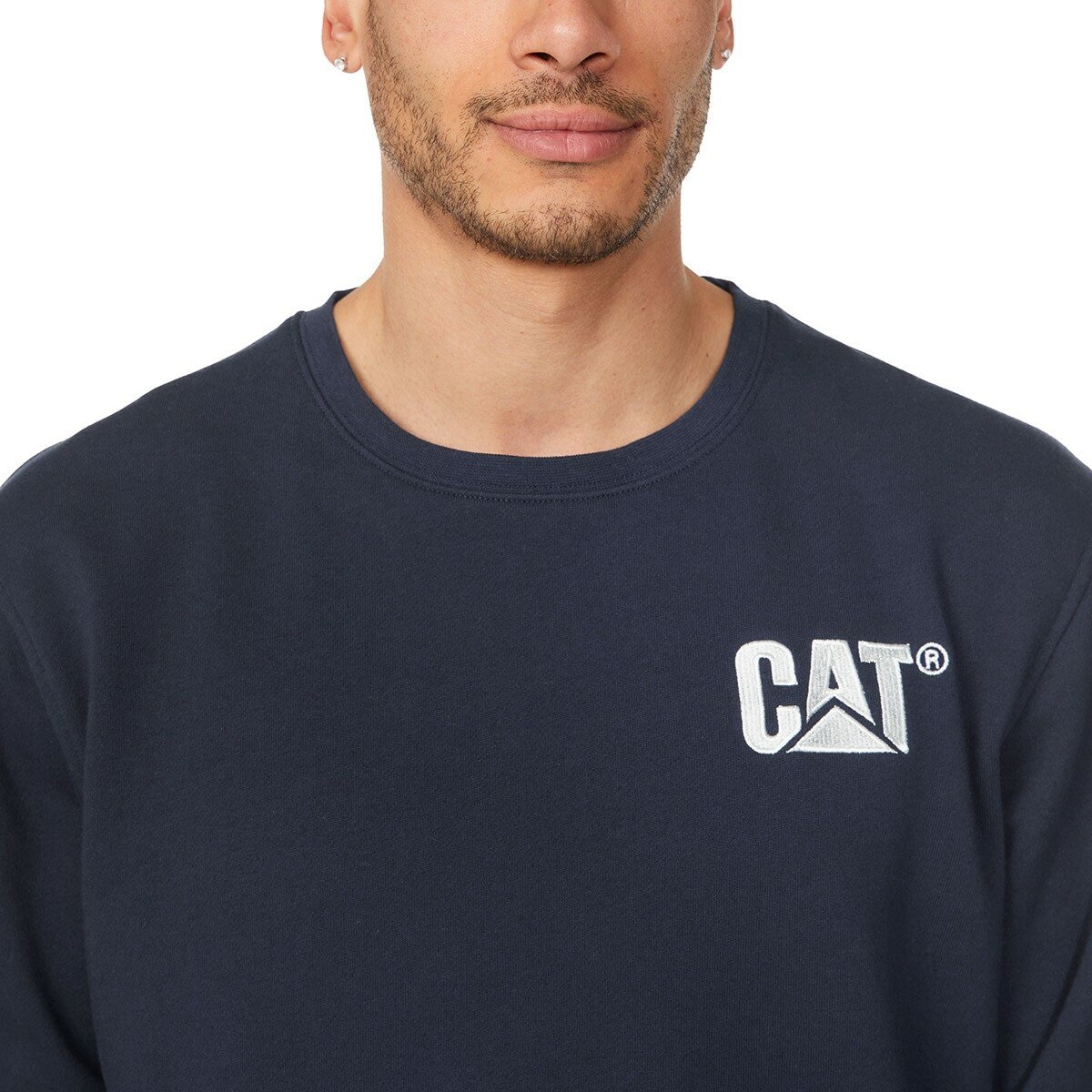 Caterpillar 男長袖上衣 深藍