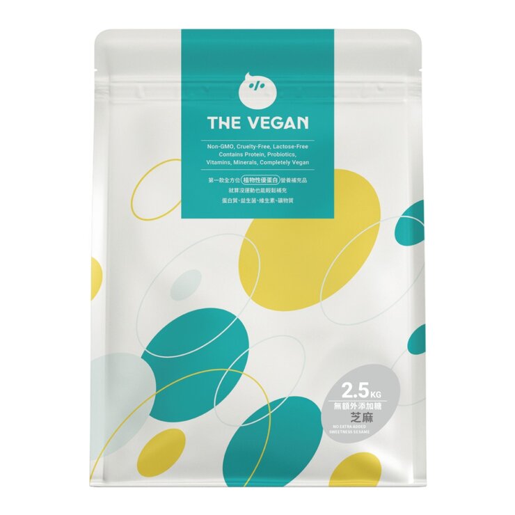 The Vegan Soy Protein No Extra Added Sweetness Sesame 2.5 kg