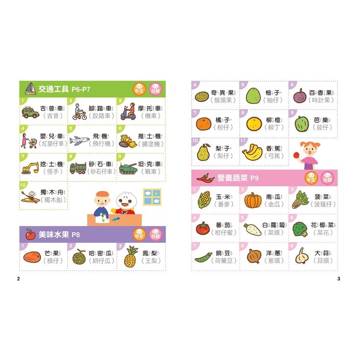 中英台點讀百科:1200個單字 + 100句會話 + 20首歌謠 - FOOD超人 中英台點讀百科:1200個單字 + 100句會話 + 20首歌謠 - FOOD超人