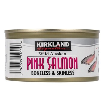 Kirkland Signature 科克蘭 阿拉斯加去皮去骨鮭魚罐頭 170公克 X 6入 Kirkland Signature 科克蘭 阿拉斯加去皮去骨鮭魚罐頭 170公克 X 6入