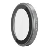 MAGEASY MagStand 360 M 磁吸旋轉支架防摔手機殼 iPhone 17 Pro Max(迷霧) + 鏡頭保護貼Lenz(迷霧) + Vetro 9H 鋼化玻璃保護膜