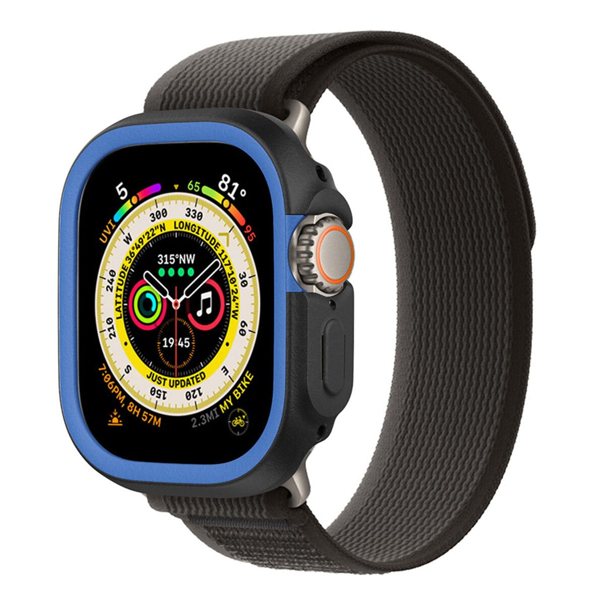 犀牛盾 Apple Watch Series SE2/SE/6/5/4共用 40公厘 CrashGuard NX保護殼 + 4色飾條 粉/藍/紫/綠