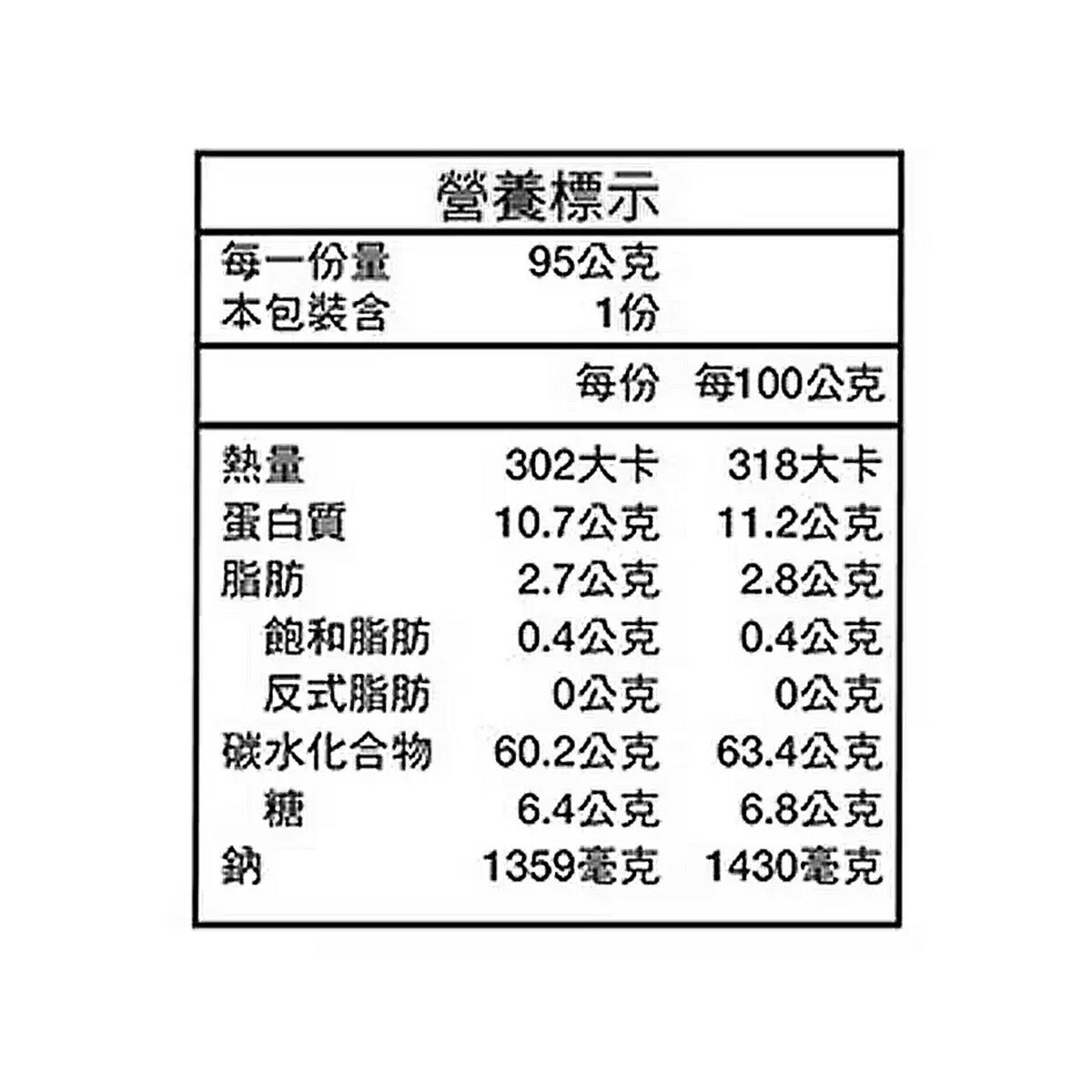 阿舍食堂 乾拌麵 95公克 X 20包