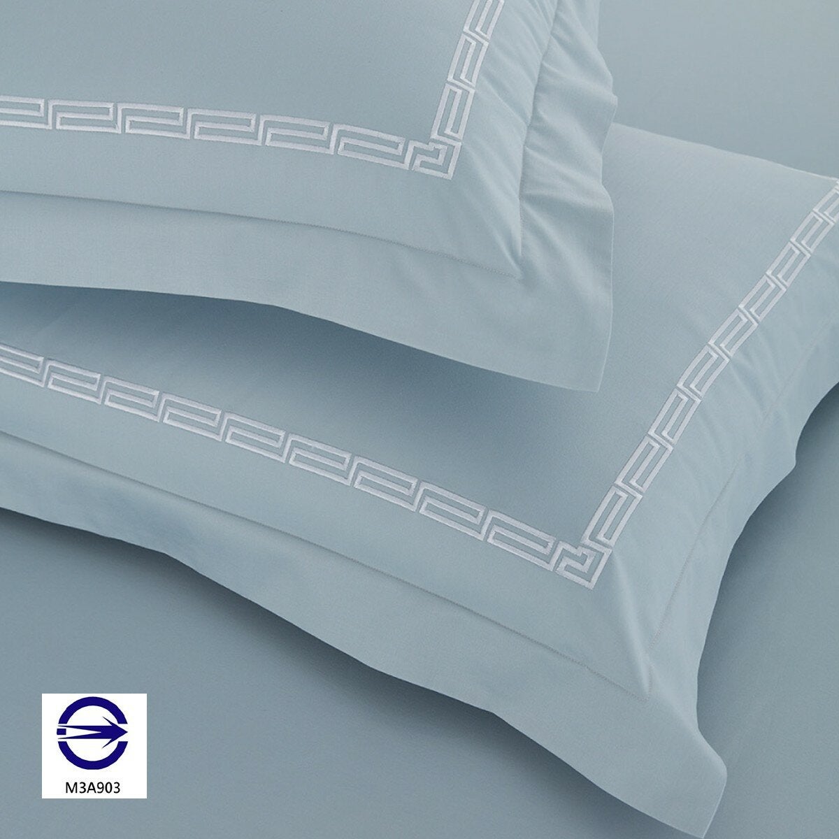 Wedgwood 刺繡雙人兩用被套床包四件組 150公分 X 186公分 深刻 青瓷綠 Wedgwood 刺繡雙人兩用被套床包四件組 150公分 X 186公分 深刻 青瓷綠