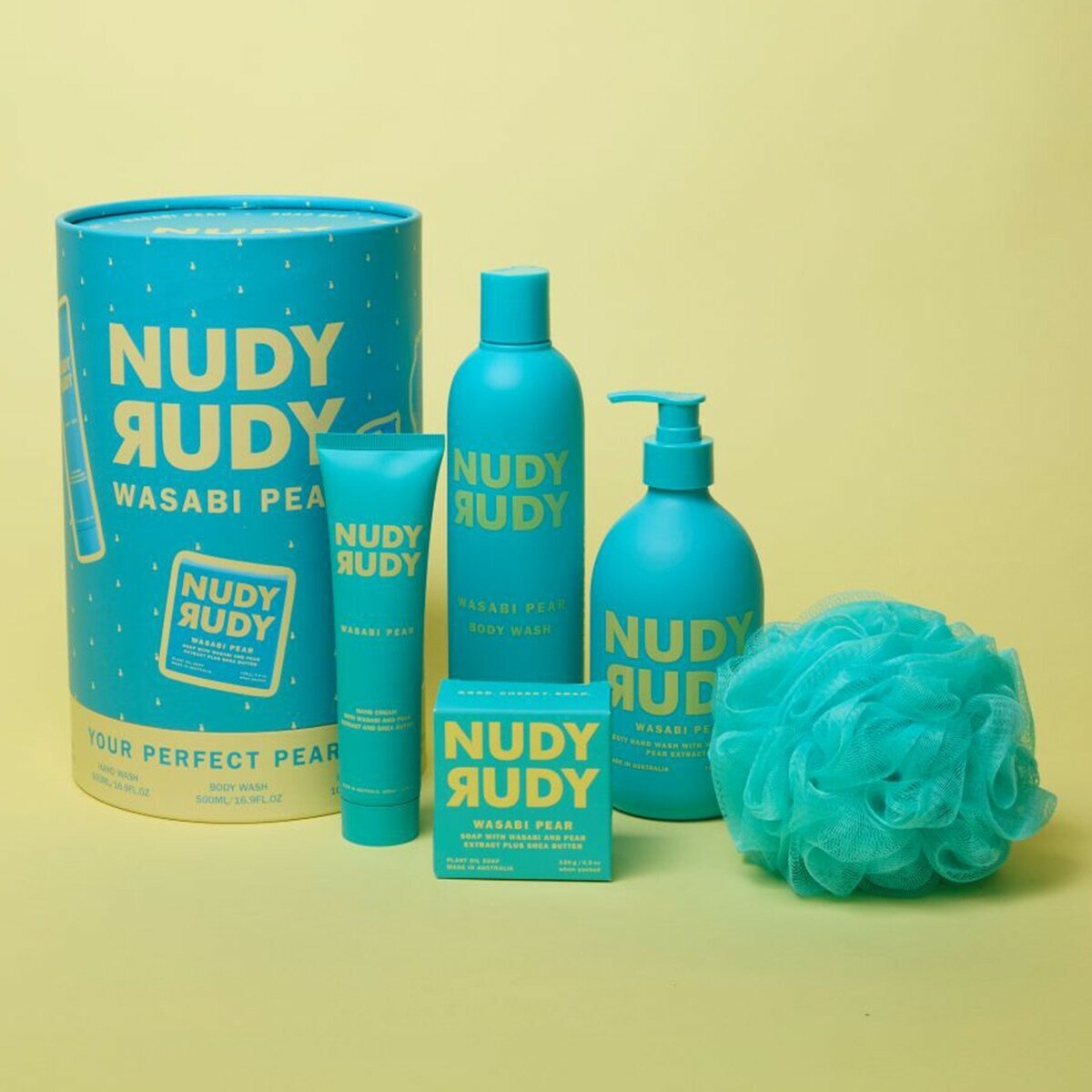 NUDY RUDY 澳洲香皂沐浴保養 5 件組