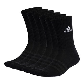 Adidas 女中筒襪 六入組