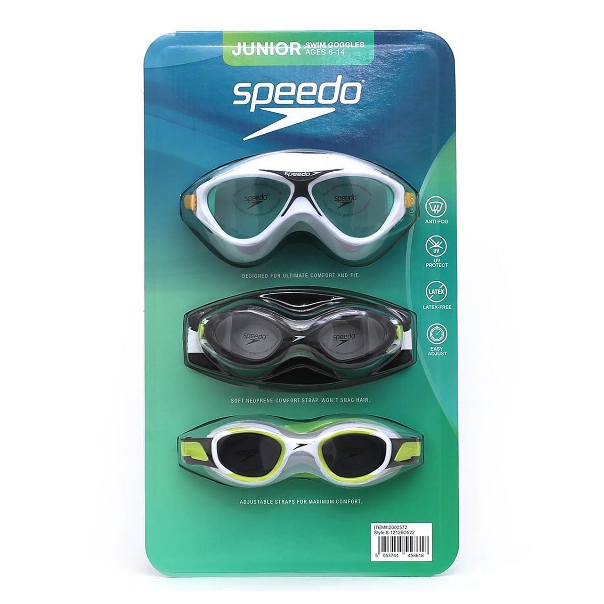 speedo goggles 3 pack costco