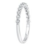 0.37克拉 18K白K金 圓形鑽石戒指 VS2/I