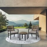 AGIO Stockholm戶外休閒桌椅三件組