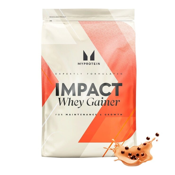 Myprotein Impact Whey Gainer Brown Sugar Milk Tea Flavour 2.5 kg