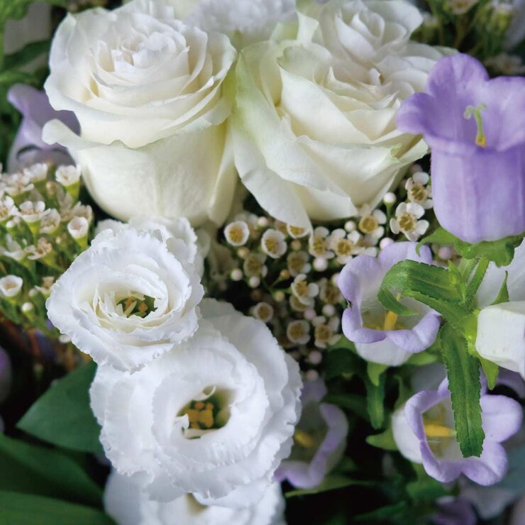 一禮莊園 白綠花束