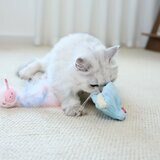 Gigwi 海洋風寵物貓玩具 4 入組 Gigwi 海洋風寵物貓玩具 4 入組