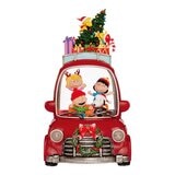 Peanuts LED 汽車造型節慶擺飾