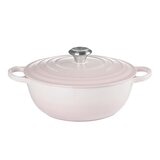 Le Creuset 琺瑯鑄鐵媽咪鍋 含鋼頭鍋蓋 28公分