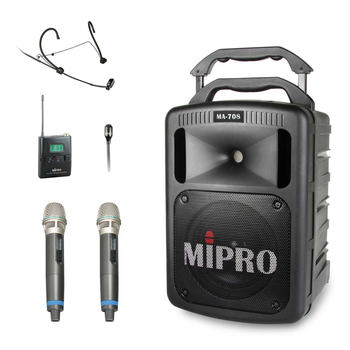 MIPRO 豪華型手提式無線擴音機 MA-708 全配超值組 MIPRO 豪華型手提式無線擴音機 MA-708 全配超值組