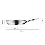 WMF Profi Pfannen 不鏽鋼平底煎鍋 24公分