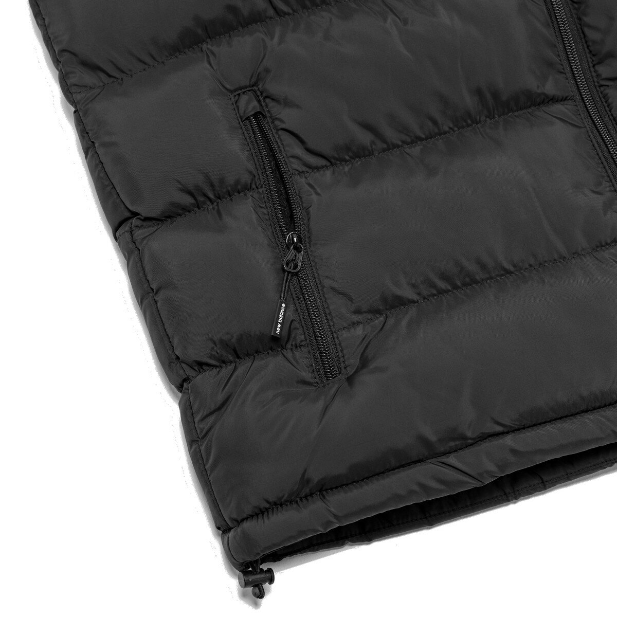 New Balance 男保暖填充背心 黑