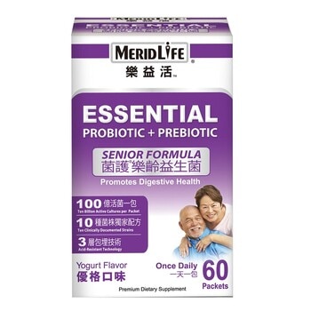 MeridLife樂益活 菌護樂齡益生菌 2公克 X 60包 MeridLife樂益活 菌護樂齡益生菌 2公克 X 60包