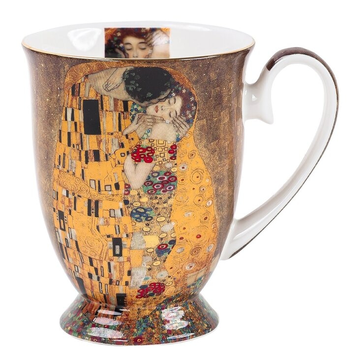 Masterpiece Painting Bone China Mug 320 ml X 4-Piece Set