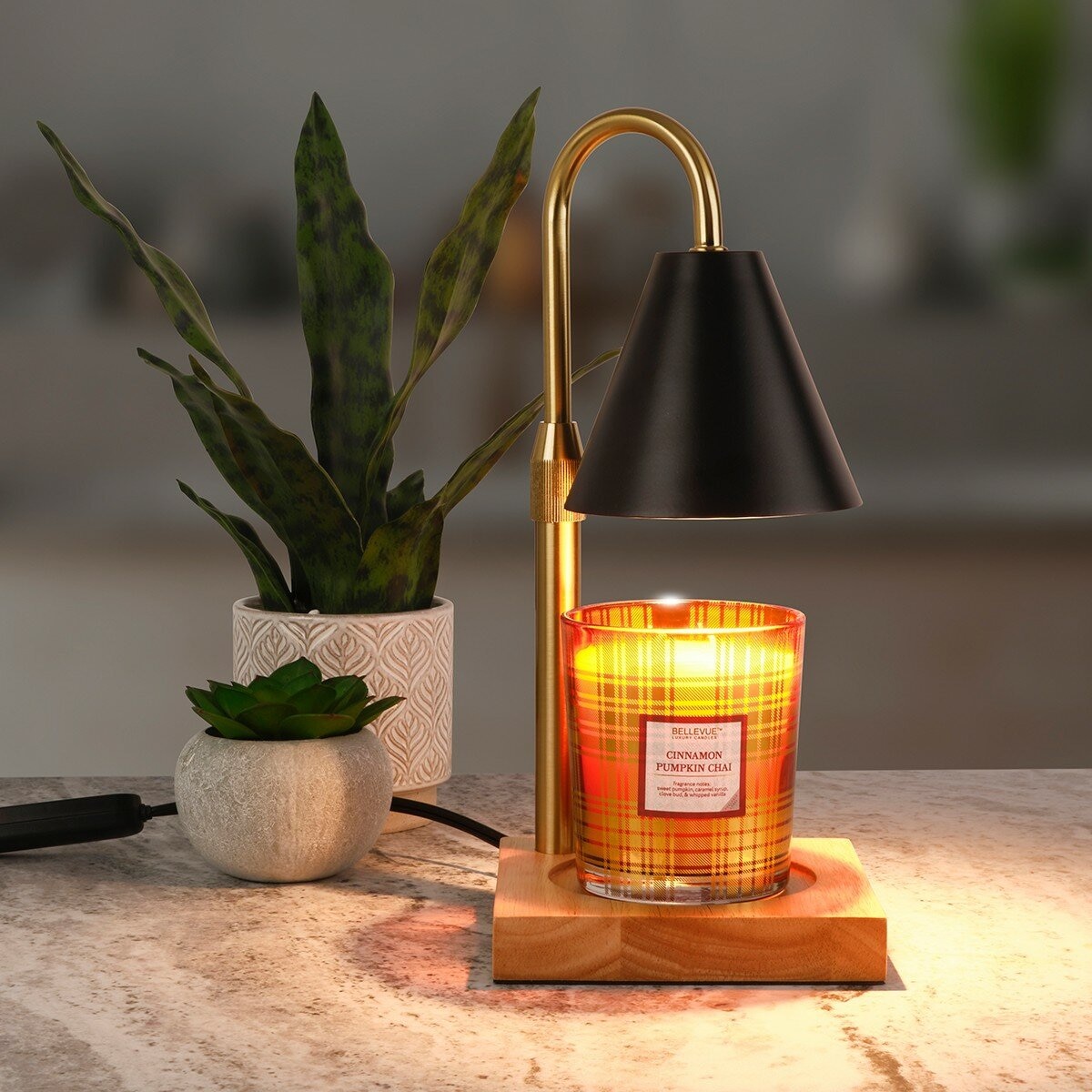 Mikasa 融蠟燈 黑