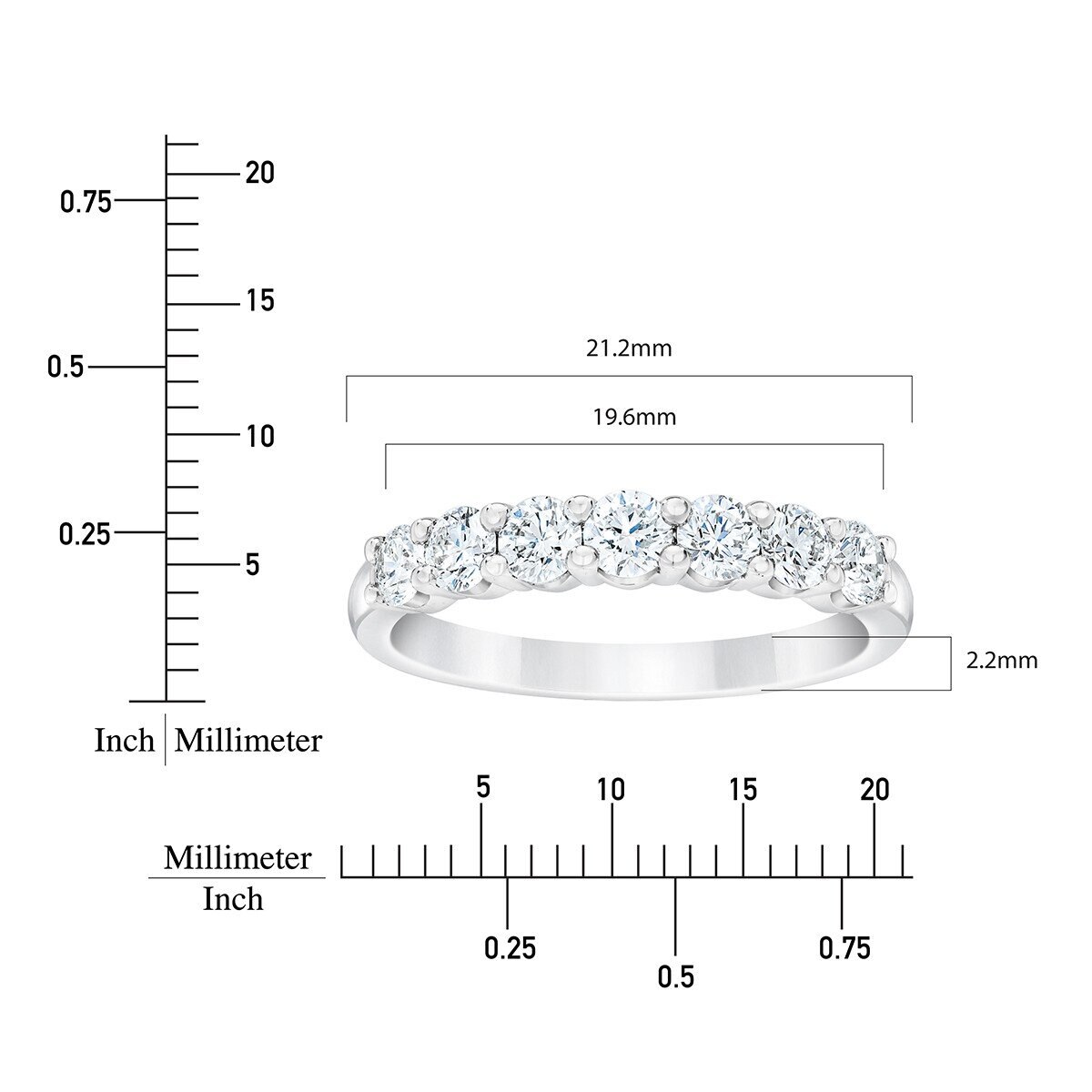 0.85克拉 鉑金 圓形鑽石戒指 VS2/I 0.85克拉 鉑金 圓形鑽石戒指 VS2/I