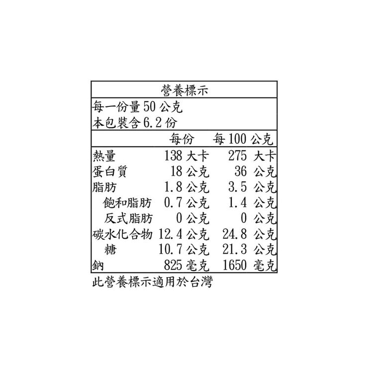 Jack Link's 煙燻原味牛肉乾 310公克