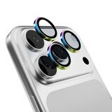 MAGEASY MagStand 360 M 磁吸旋轉支架防摔手機殼 iPhone 17 Pro Max(迷霧) + 鏡頭保護貼Lenz(炫彩) + Vetro 9H 鋼化玻璃保護膜