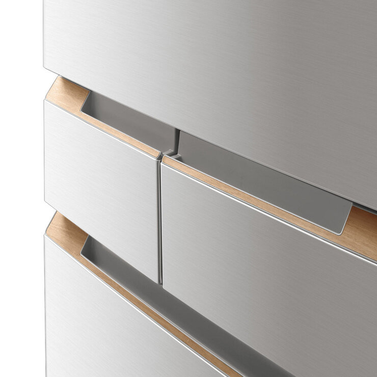 夏普 457公升自動除菌離子左右開任意門冰箱 星鑽銀 SJ-MW46HT-S