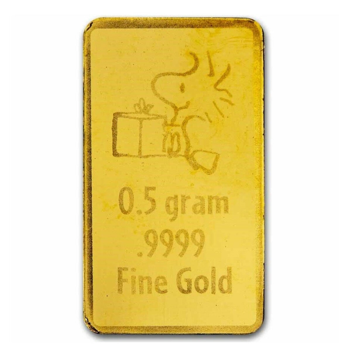 PAMP 史努比金條 999.9 純金 0.5公克