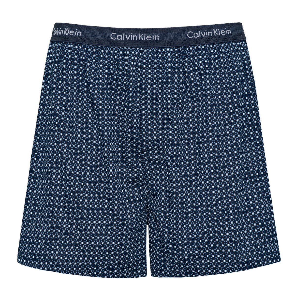 Calvin Klein 男純棉平口褲3入組 S 藍