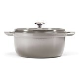 Tramontina 雙耳圓形鑄鐵鍋 含鋼頭鍋蓋 X 4件組 灰