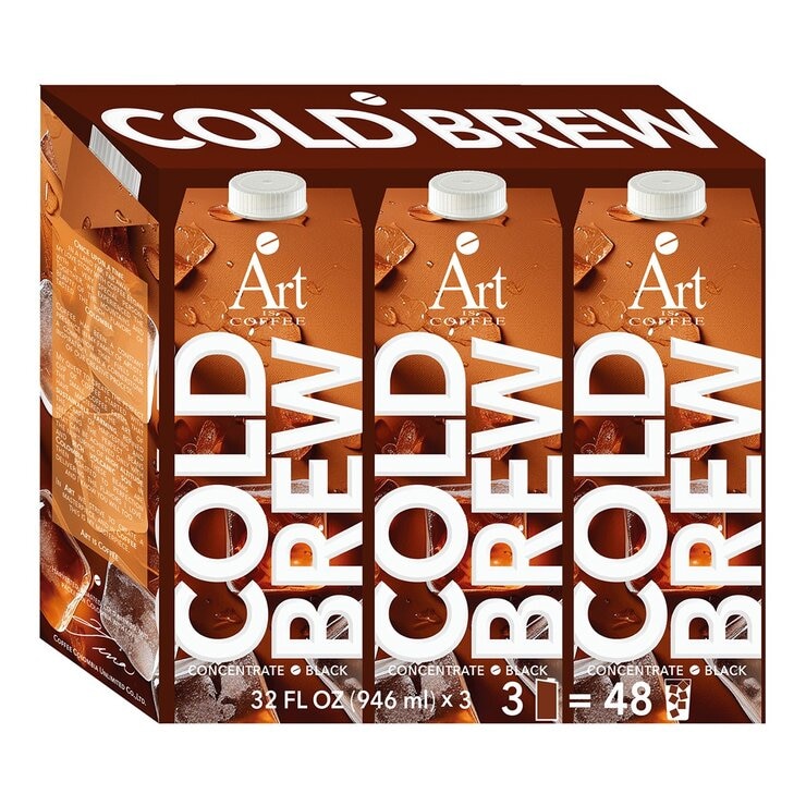 Art Is Coffee 藝杯冷萃濃咖啡 946 毫升 X 3入