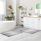 Riviera Home 浴室地墊 2入 40公分 X 60公分 灰 Riviera Home 浴室地墊 2入 40公分 X 60公分 灰