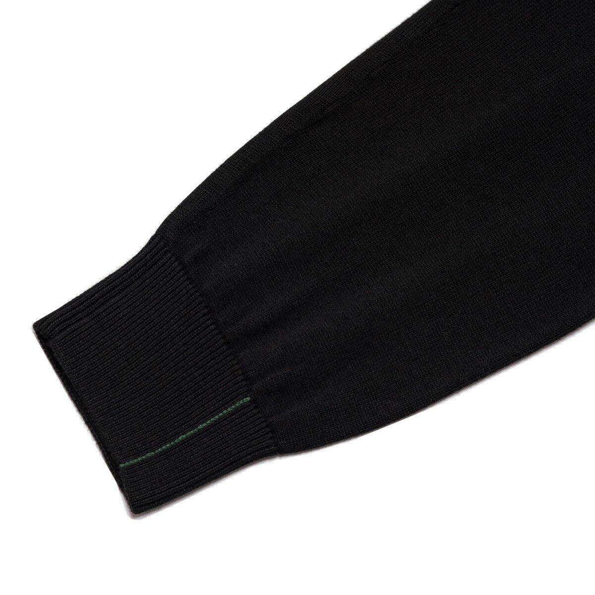 Lacoste 男圓領毛衣 黑